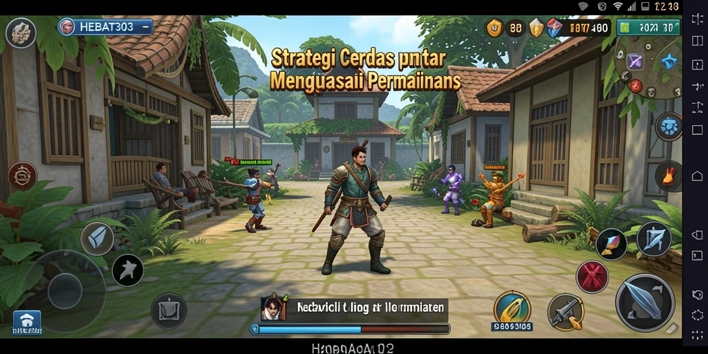 Tampilan gameplay yang menarik dan strategis dalam HEBAT303.
