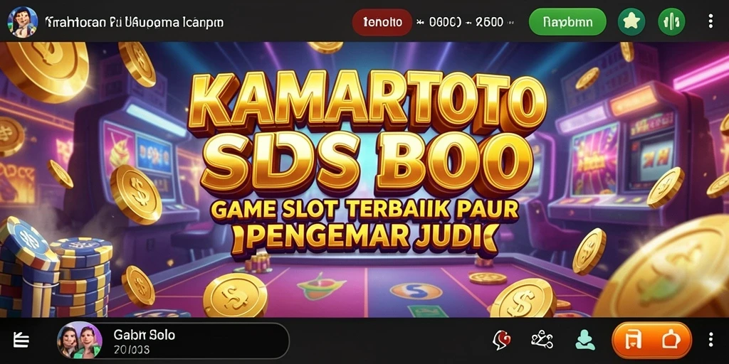 Screenshot gameplay KAMARTOTO menampilkan putaran Slot yang mendebarkan.